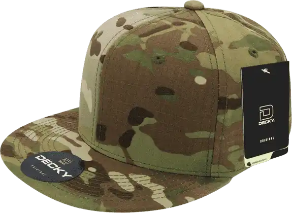 Decky 6302 Multicam Snapback Cap - Multicam - Muti-color / one Size Fits Most
