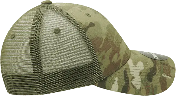 Decky 6305 Multicam Relaxed L/c Trucker Cap - Mcu Camo Olive - one Size Fits Most