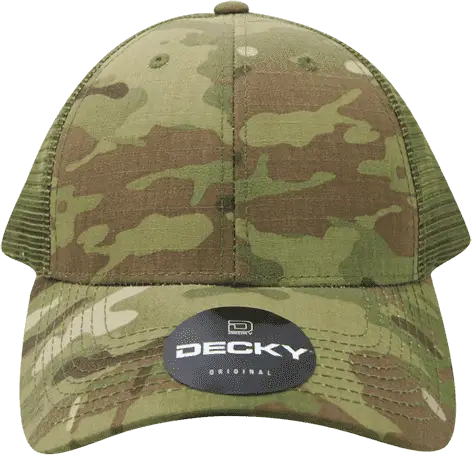 Decky 6306 Multicam Structu Lc Trucker Cap - Mcu Camo Olive - one Size Fits Most