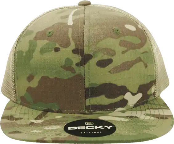 Decky 6307 Multicam H/c Trucker Cap Mcu Camo Khaki / one Size Fits Most