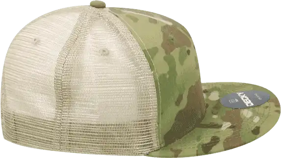 Decky 6307 Multicam H/c Trucker Cap Mcu Camo Khaki / one Size Fits Most