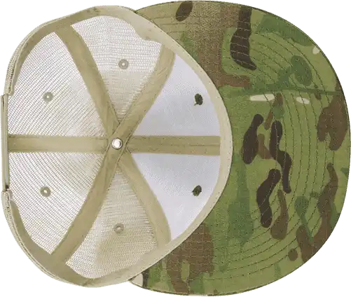 Decky 6307 Multicam H/c Trucker Cap Mcu Camo Khaki / one Size Fits Most