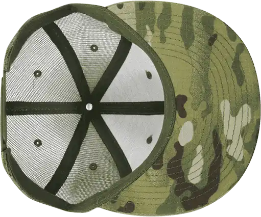 Decky 6307 Multicam H/c Trucker Cap Mcu Camo Olive / one Size Fits Most