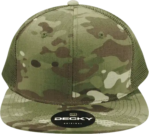 Decky 6307 Multicam H/c Trucker Cap Mcu Camo Olive / one Size Fits Most