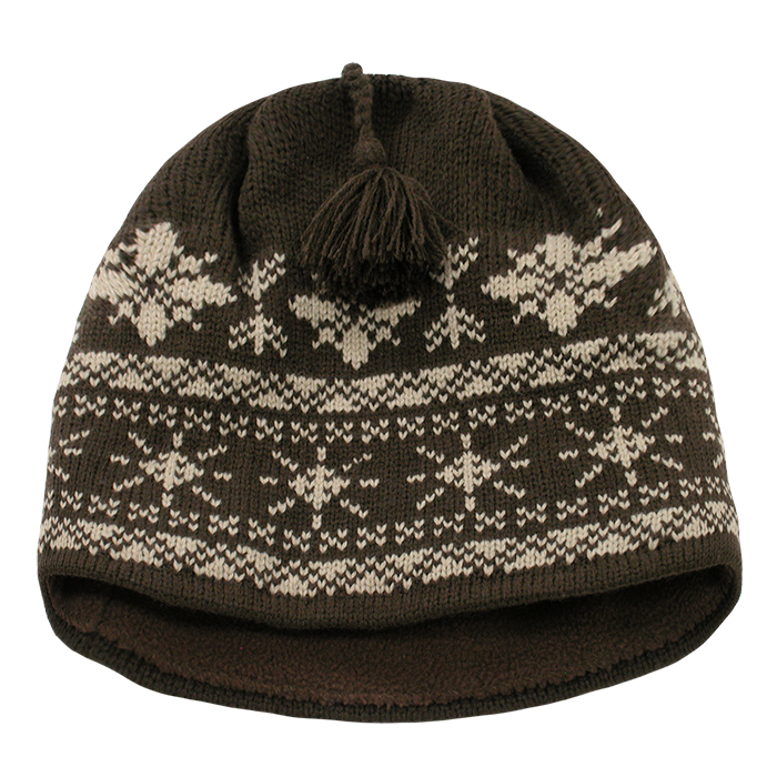 Decky 631 Nordic Beanie - Brown Khaki