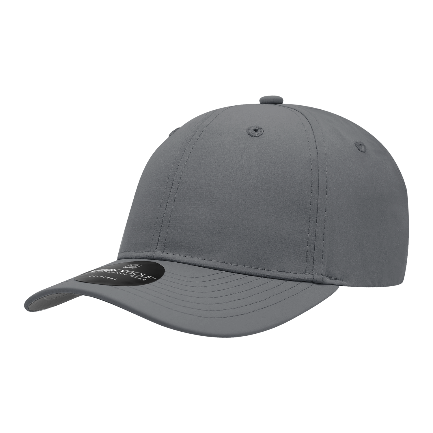 Decky 6401 Sleek H2o L/c Structured Cap - Charcoal