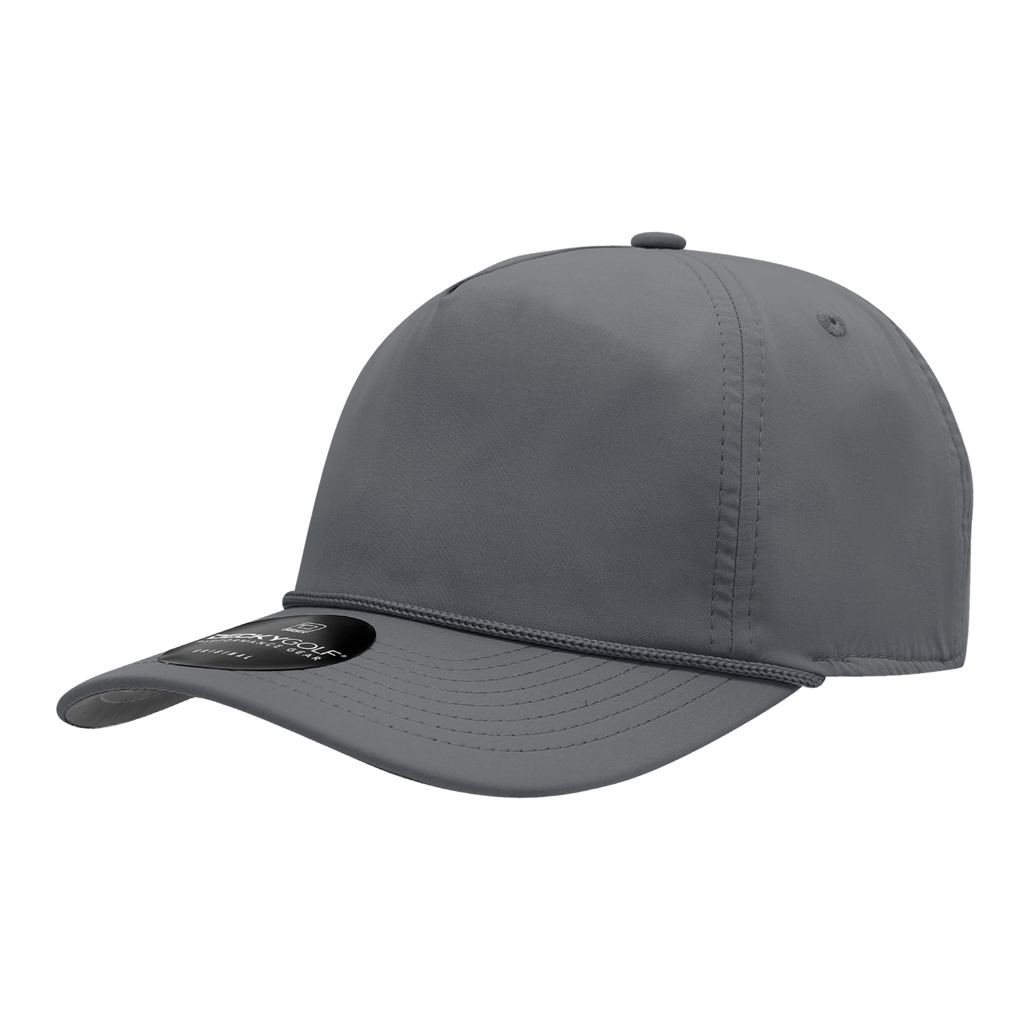 Decky 6406 Sleek H2o 5 Panel Caps - Charcoal