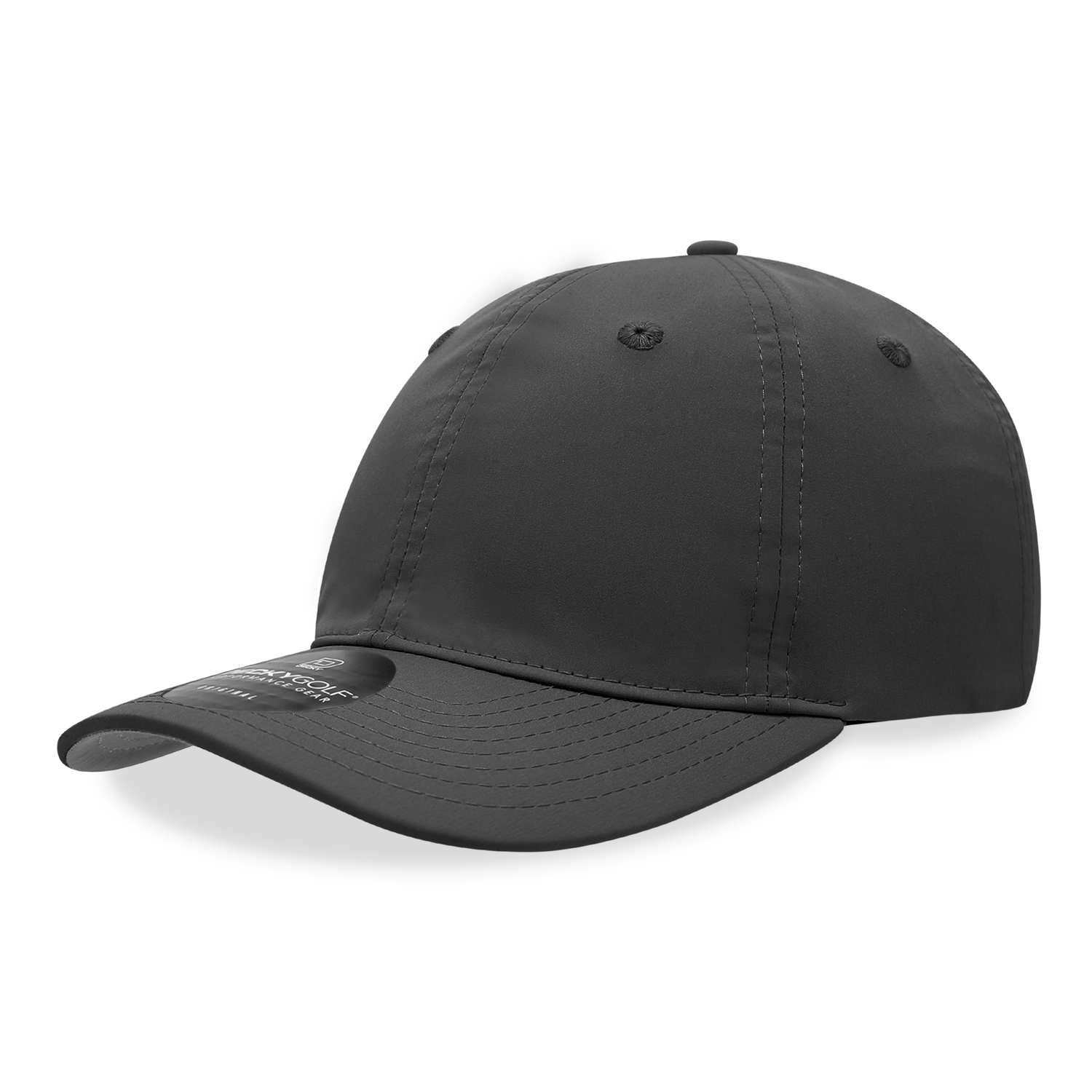 Decky 6414 6 Panel Mid Profile Relaxed Sleek Cap - Black