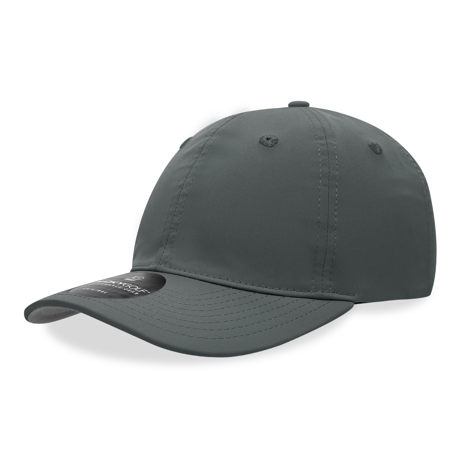 Decky 6414 6 Panel Mid Profile Relaxed Sleek Cap - Charcoal