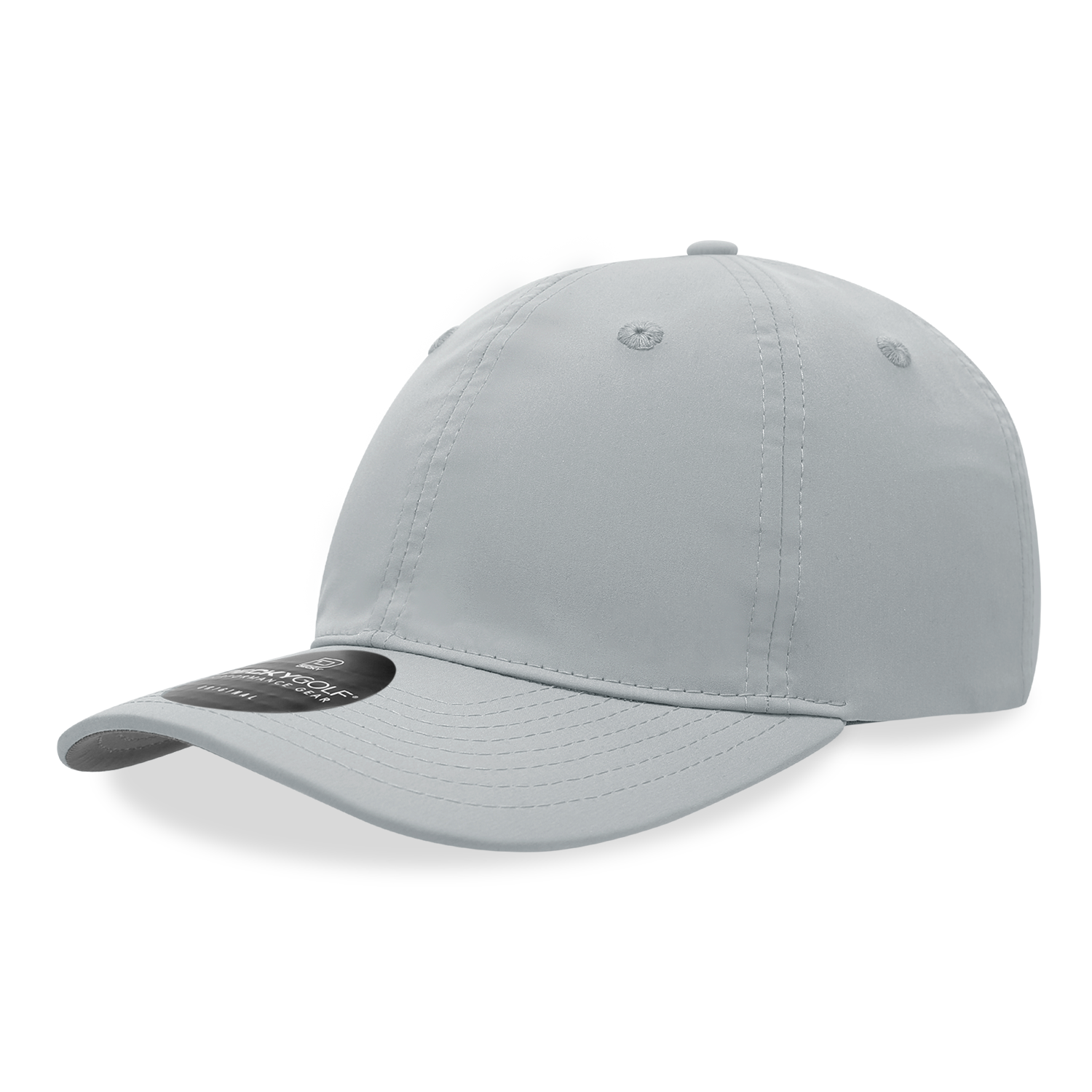 Decky 6414 6 Panel Mid Profile Relaxed Sleek Cap - Grey
