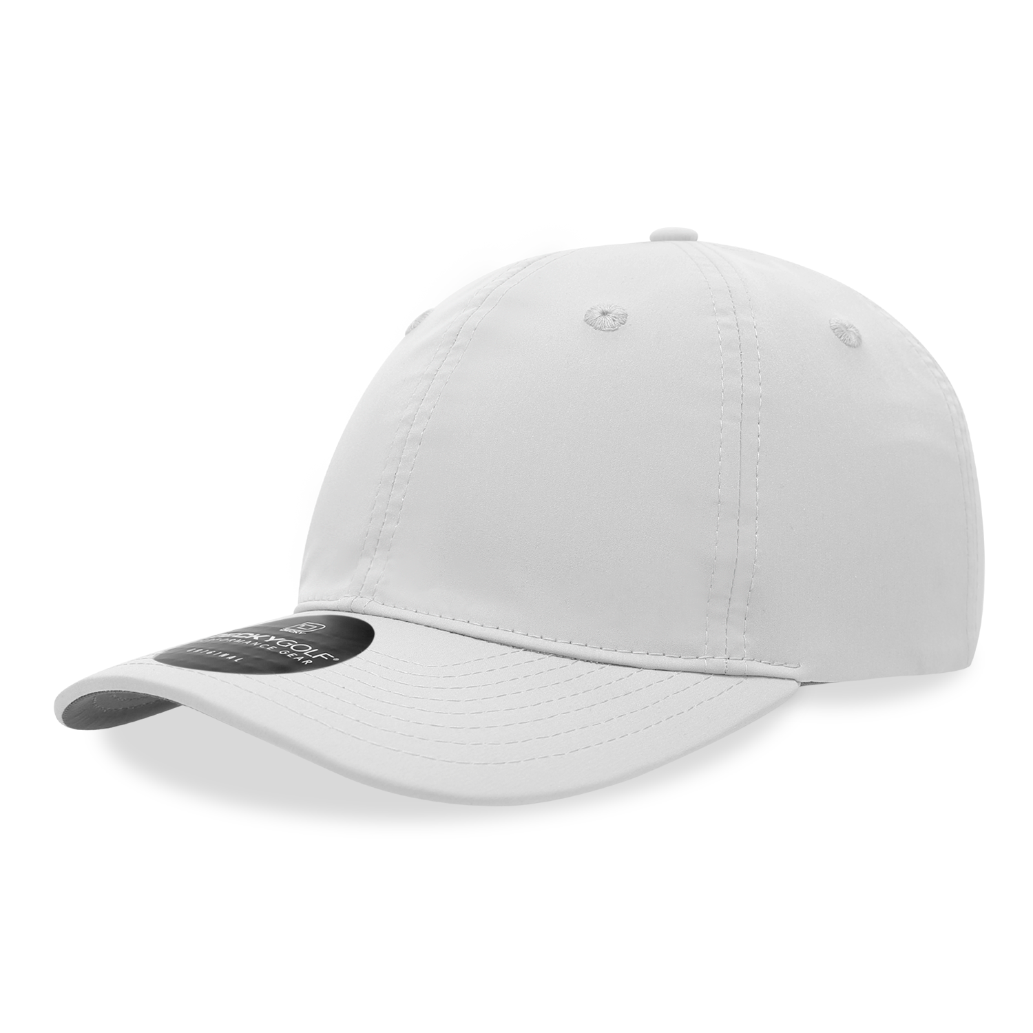 Decky 6414 6 Panel Mid Profile Relaxed Sleek Cap - White