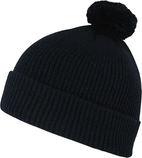 Decky 686 Pom Acrylic Beanie - Navy