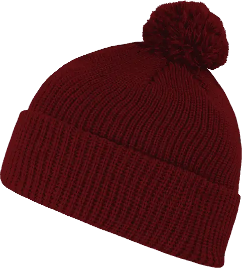 Decky 686 Pom Acrylic Beanie - Red - one Size Fits Most