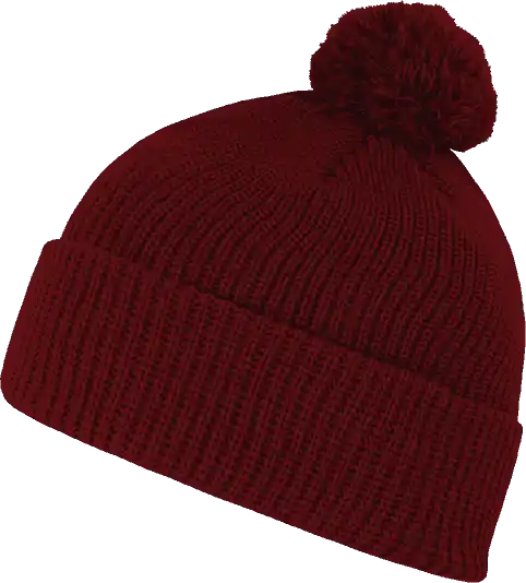 Decky 686 Pom Acrylic Beanie - Red - one Size Fits Most