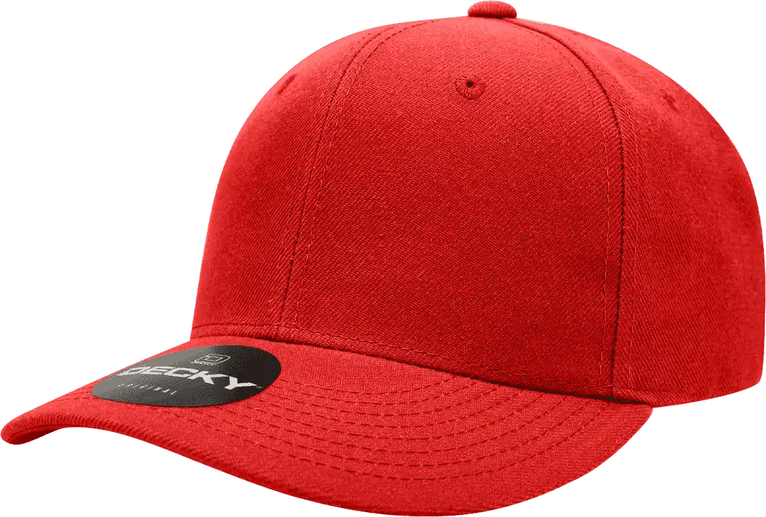 Decky 7001 Kid’s Acrylic Cap - Red - one Size Fits Most