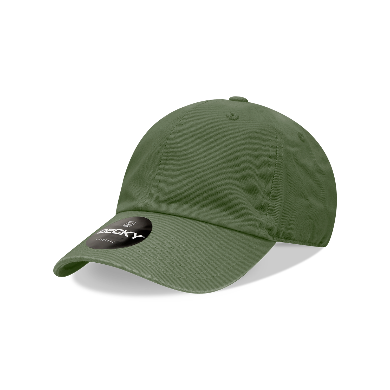 Decky 7005 Kids Relaxed Washed Cotton Cap - Olive