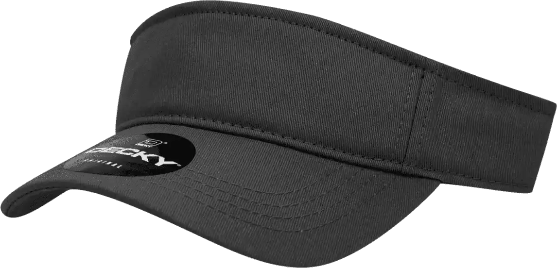 Decky 7007 Kid’s Visor - Black - one Size Fits Most