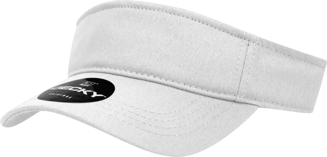 Decky 7007 Kid’s Visor - White - one Size Fits Most