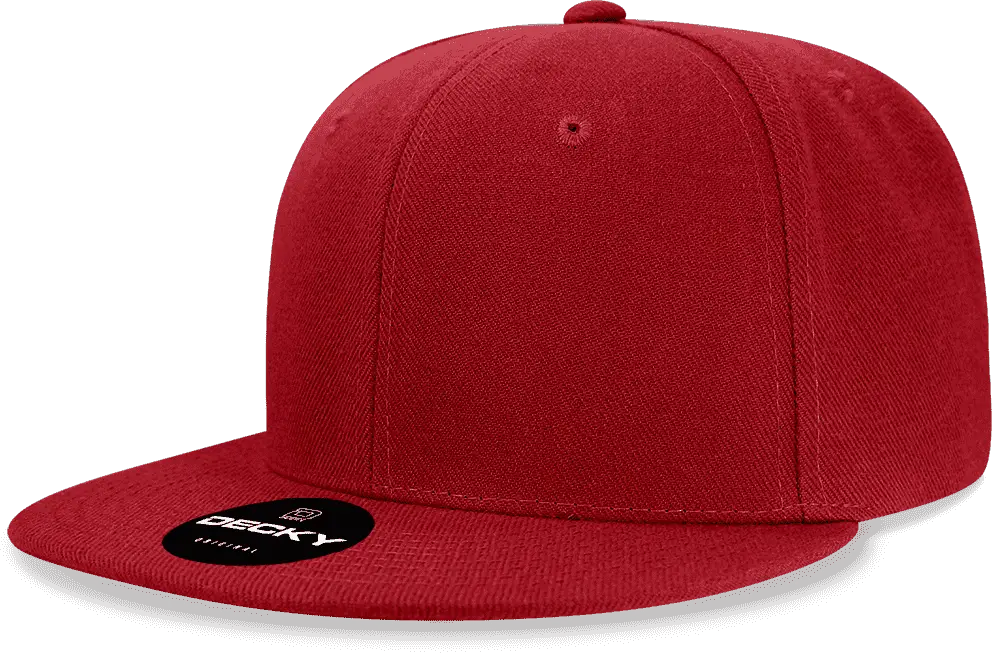 Decky 7011 Youth Snapback Cap - Cardinal