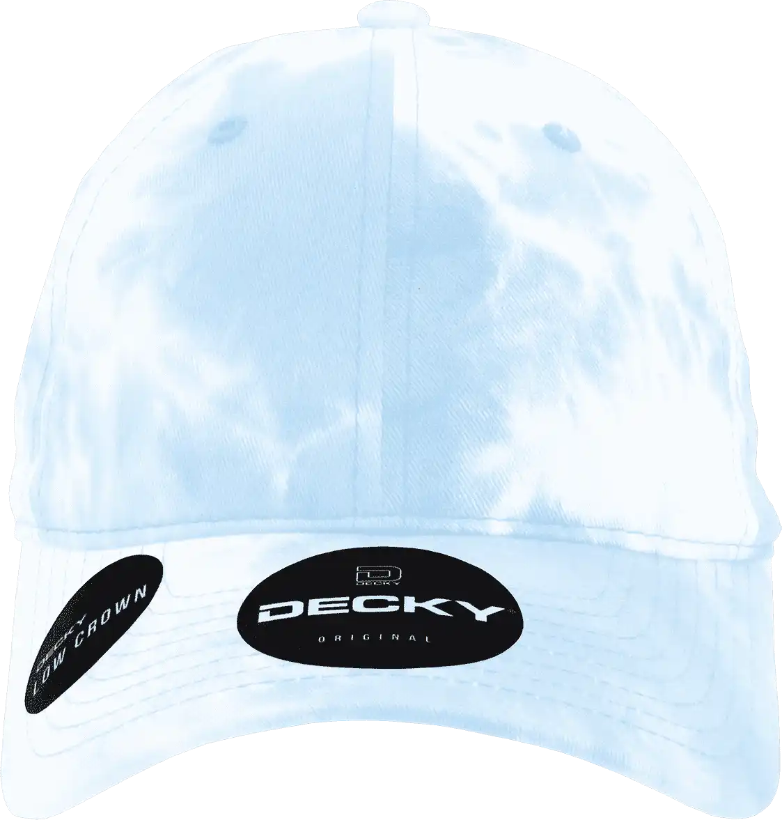 Decky 7205 Tie Dye Relaxed Cotton Cap Blue / one Size Fits Most
