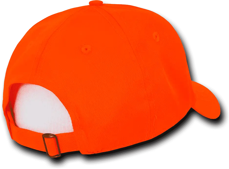 Decky 761 6 Panel Neon Cap - Orange