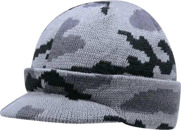 Decky 8034 Camo Hybribeanie with Visor Beanie - Urban - one Size Fits Most
