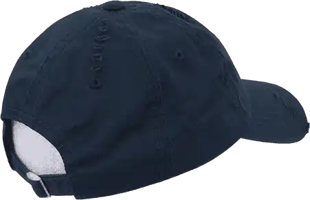 Decky 959 Vintage Frayed Polo Cap - Navy - one Size Fits Most