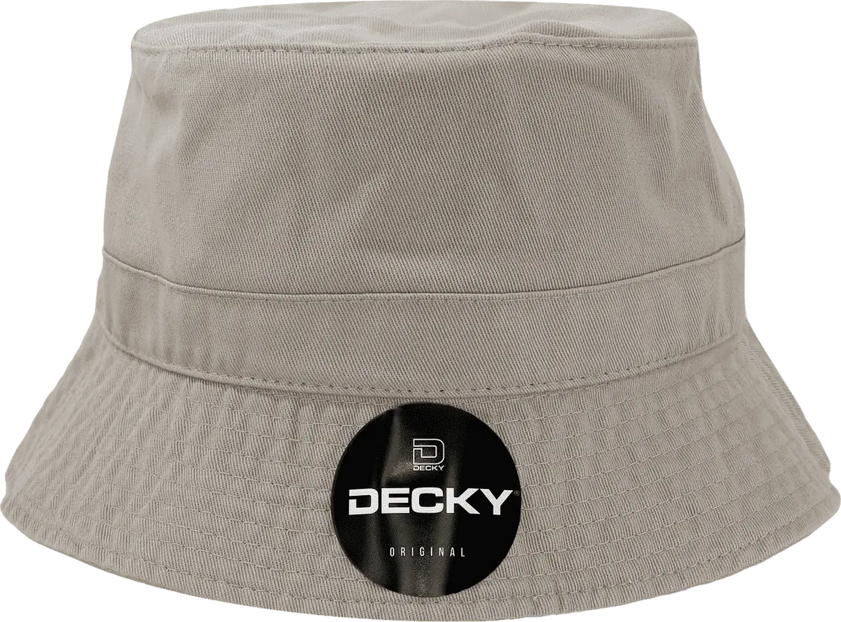 Decky 961 Polo Bucket Hat - Gray