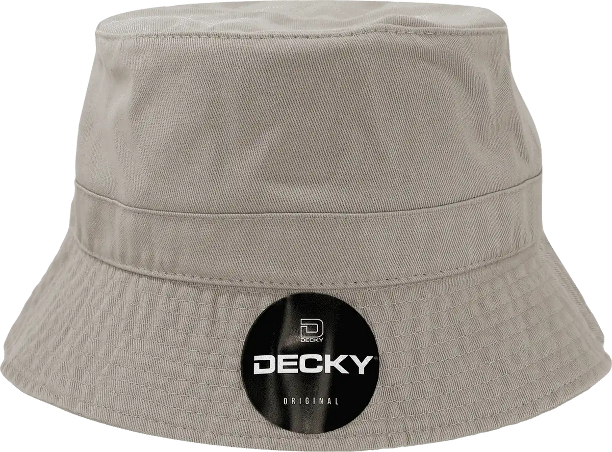 Decky 961 Polo Bucket Hat Gray / S/m