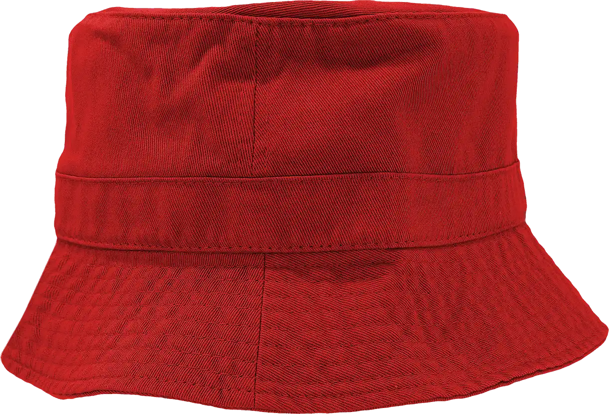 Decky 961 Polo Bucket Hat - Red - S/m