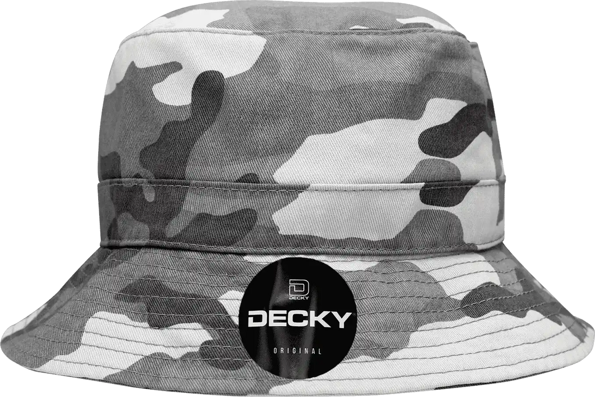 Decky 961 Polo Bucket Hat Urban Camo / S/m