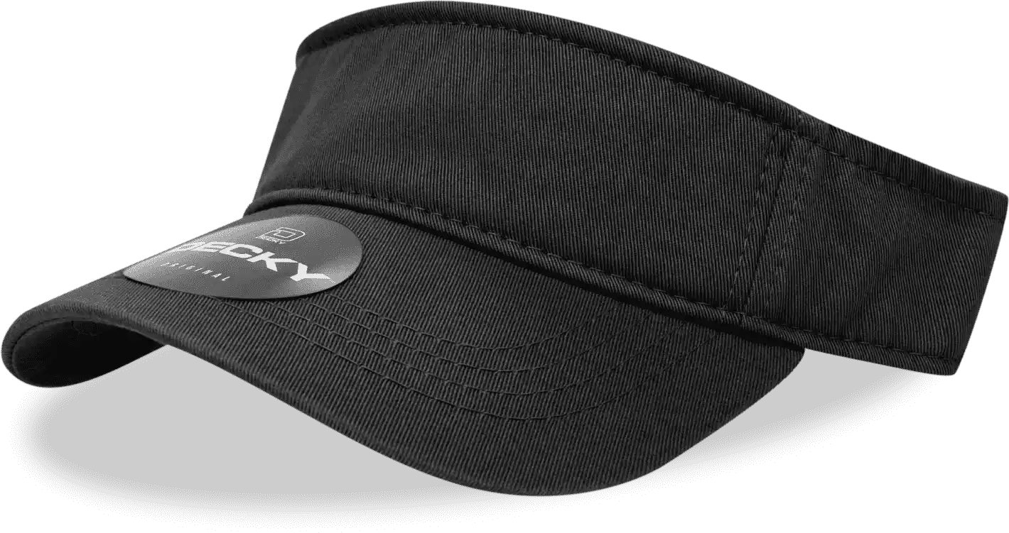 Decky 962 Polo Visor Black / one Size Fits Most