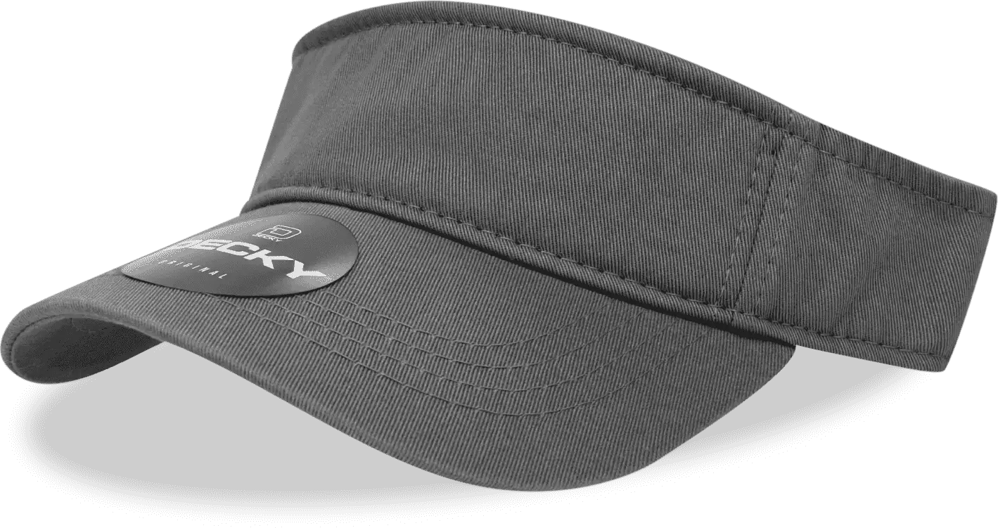 Decky 962 Polo Visor - Charcoal