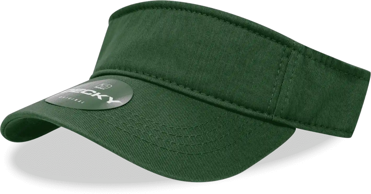 Decky 962 Polo Visor - Forest - one Size Fits Most