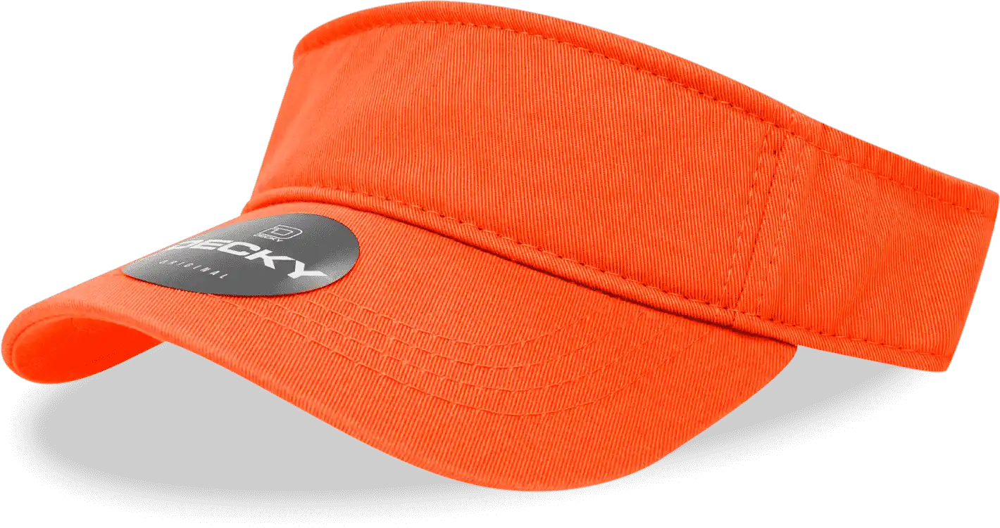 Decky 962 Polo Visor Orange / one Size Fits Most
