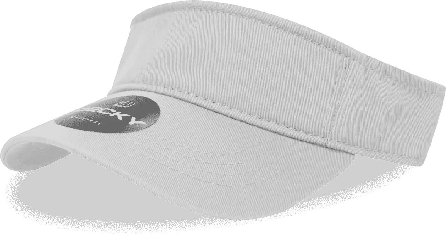 Decky 962 Polo Visor White / one Size Fits Most