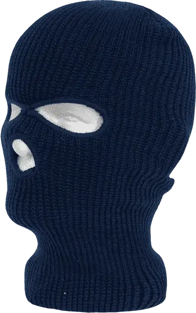 Decky 970 Face Mask 3 Holes Beanie - Navy