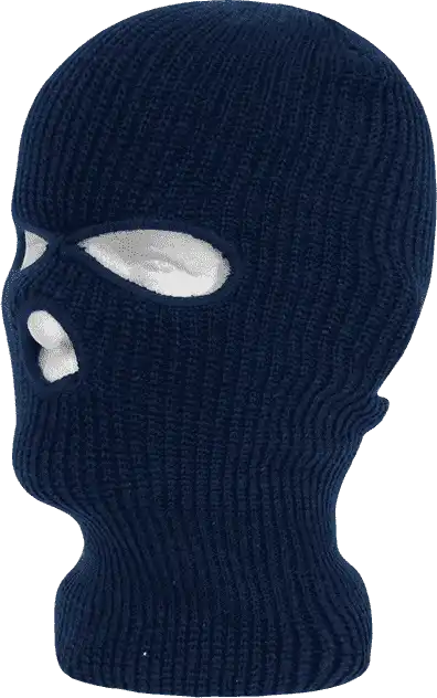 Decky 970 Face Mask 3 Holes Beanie - Navy - one Size Fits Most