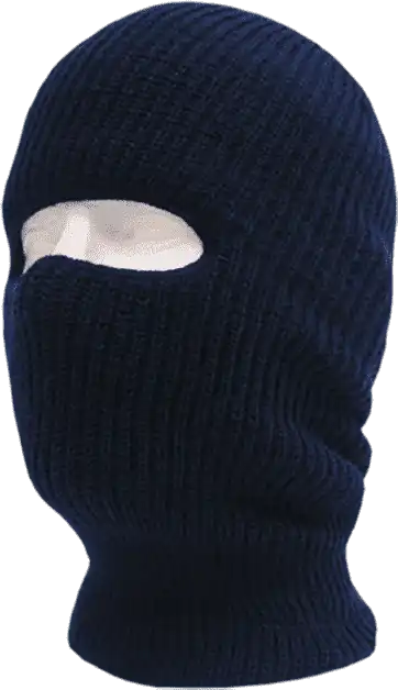 Decky 971 Face Mask 1 Hole Beanie - Navy - one Size Fits Most