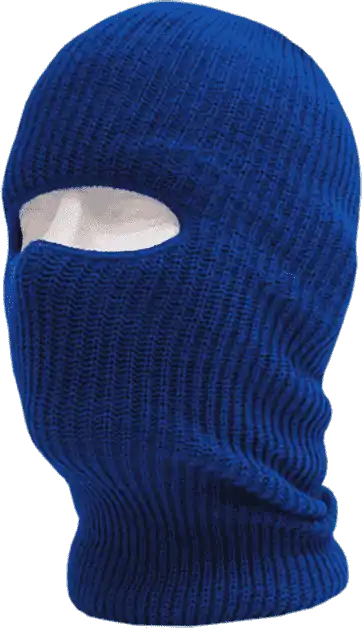 Decky 971 Face Mask 1 Hole Beanie - Royal - one Size Fits Most