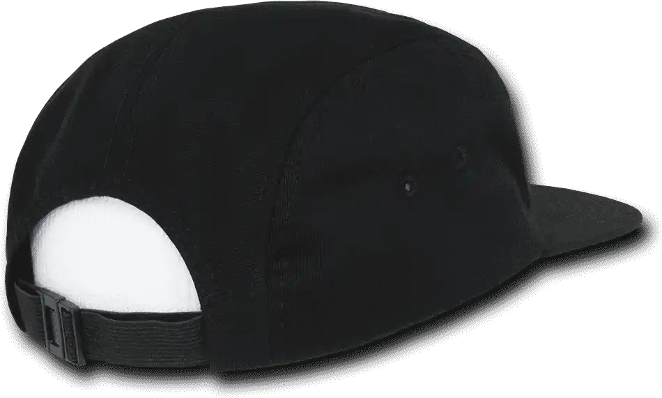 Decky 985 5 Panel Racer Cap - Black - one Size Fits Most