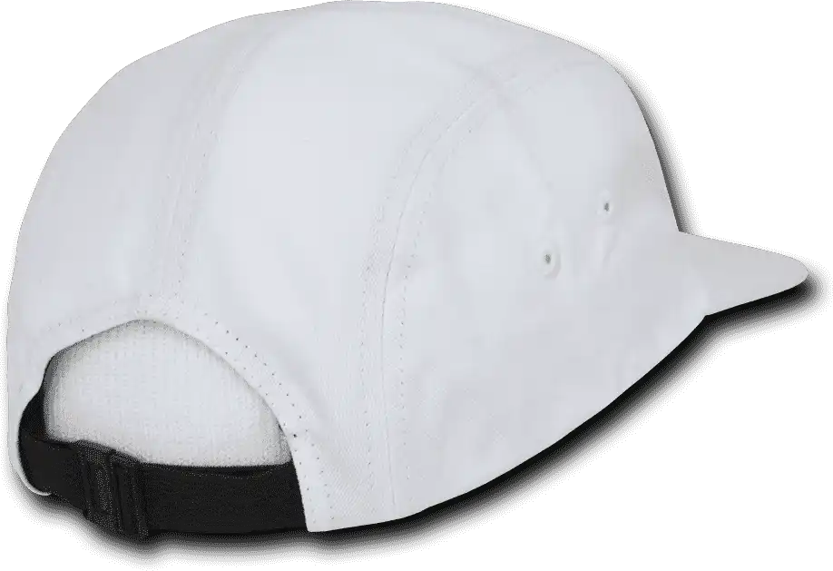 Decky 985 5 Panel Racer Cap - White - one Size Fits Most