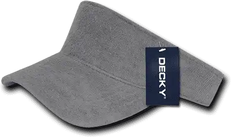 Decky 996 Terry Visor - Gray - one Size Fits Most