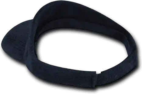 Decky 996 Terry Visor Navy / one Size Fits Most