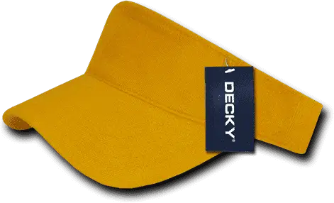 Decky 996 Terry Visor - Yellow