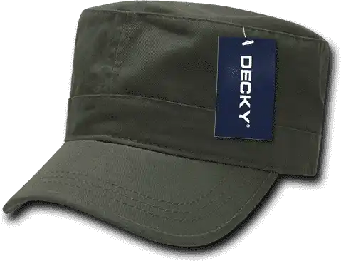 Decky Grm Washed Gi Cap - Olive - one Size Fits Most