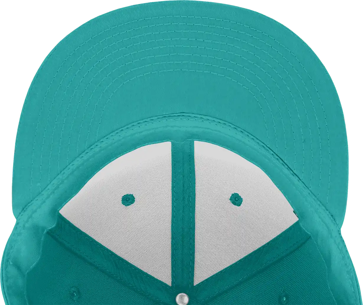 Decky Rp1 Retro Fitted Cap - Aqua