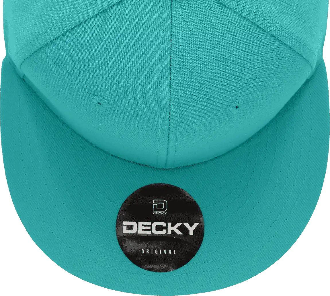 Decky Rp1 Retro Fitted Cap - Aqua