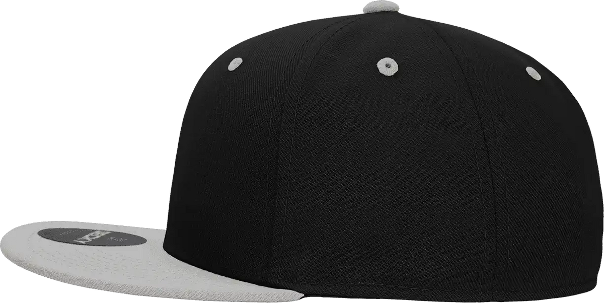 Decky Rp1 Retro Fitted Cap - Black Gray