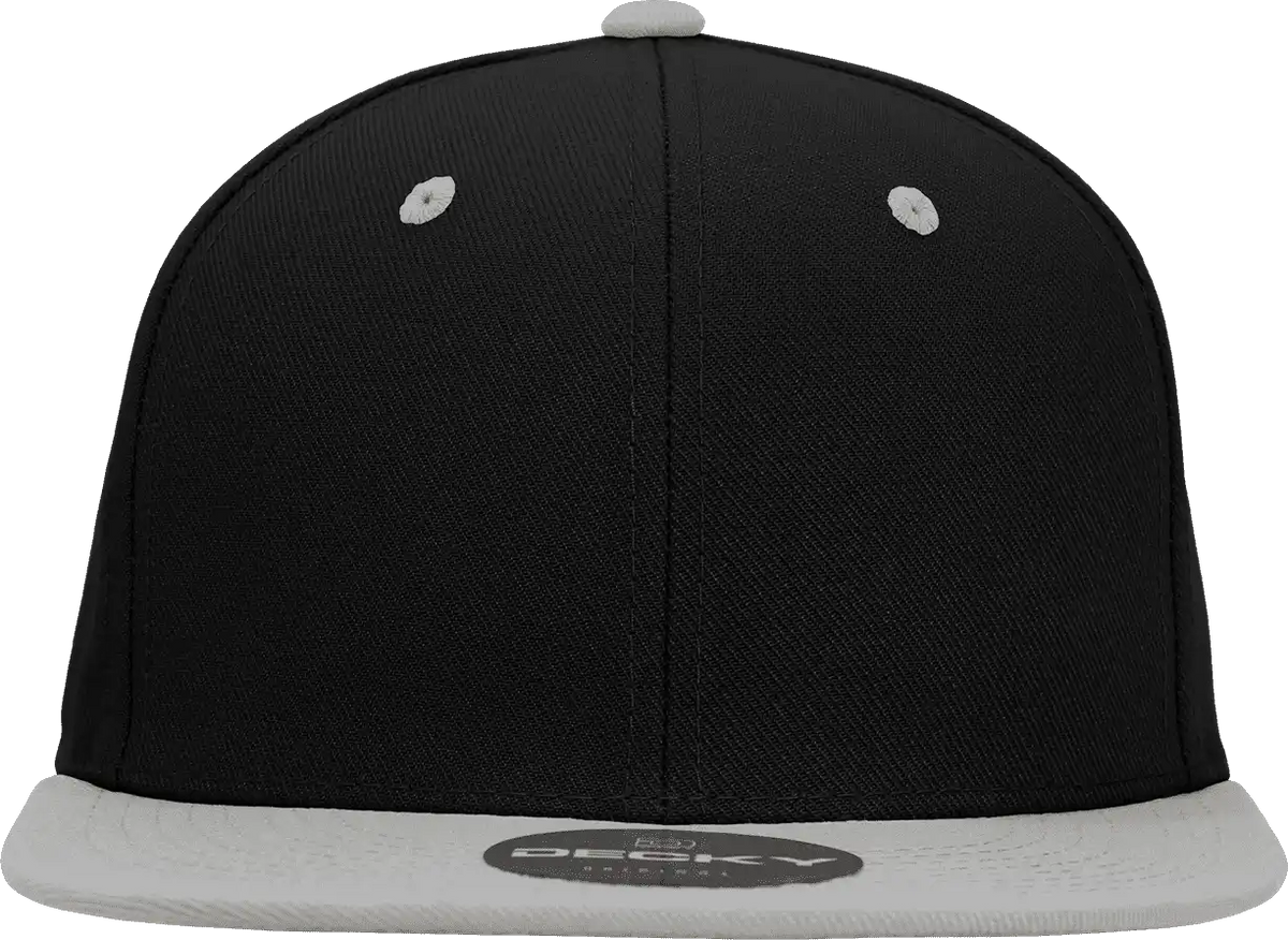 Decky Rp1 Retro Fitted Cap - Black Gray